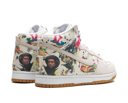 Nike x Supreme SB Dunk High "Rammellzee" sneakers