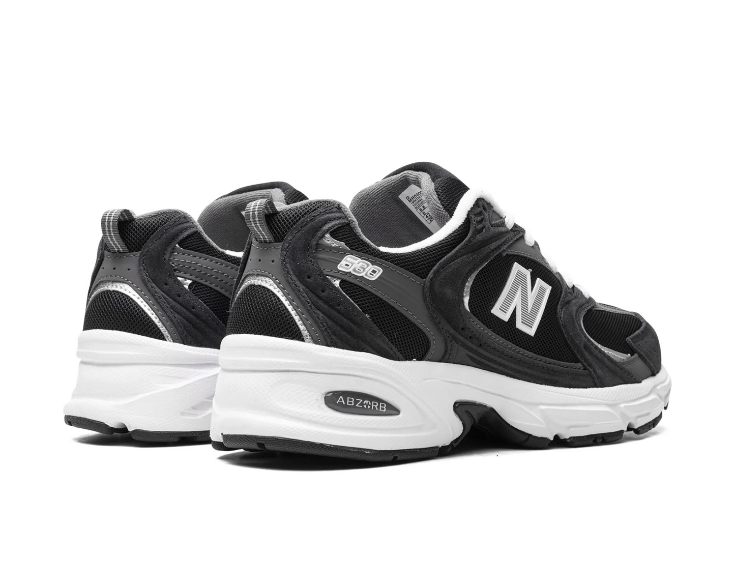 New Balance 530 ‘Classic Black/Grey’ Sneakers – Timeless Street Performance | Luxem Swiss