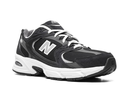 New Balance 530 ‘Classic Black/Grey’ Sneakers – Timeless Street Performance | Luxem Swiss
