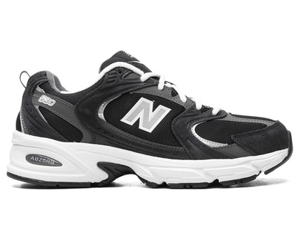 New Balance 530 ‘Classic Black/Grey’ Sneakers – Timeless Street Performance | Luxem Swiss