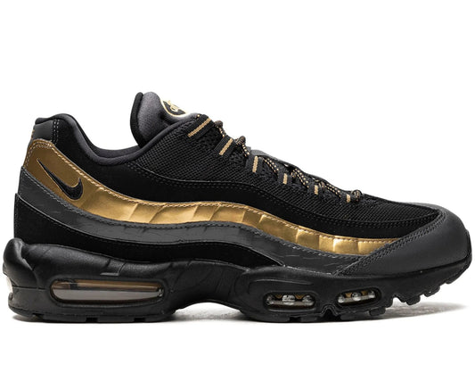 Buty sportowe Nike Air Max 95 Premium „Czarne/Metaliczne złoto/Antracyt”