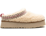 UGG Tazz Braid „Heritage Braid Natural” Pantofle z owczej skóry | Luxem szwajcarski