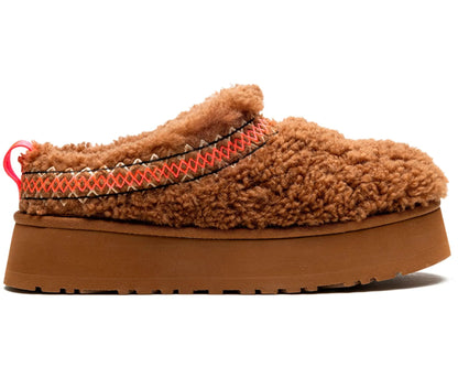 Kapcie UGG Tazz „Heritage Braid – Chestnut” – limitowana edycja zimowa | Luxem szwajcarski