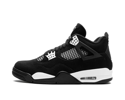Black and white sneaker on a white background