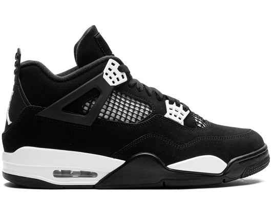 Black and white sneaker on a white background