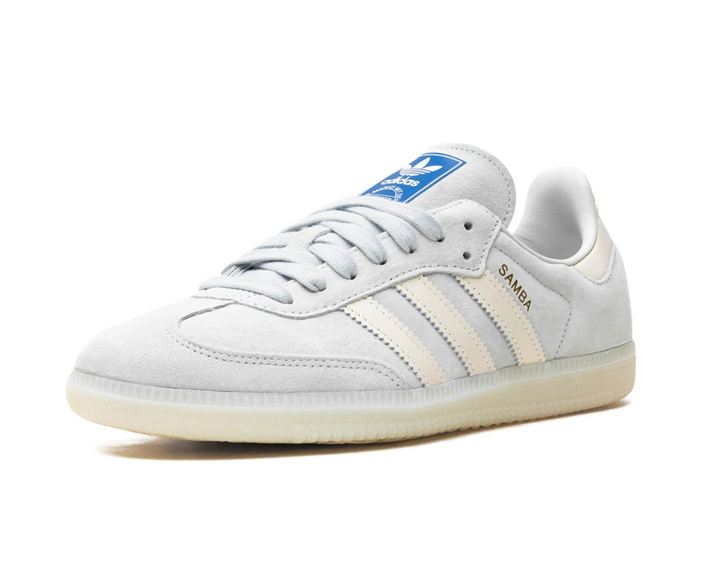 Adidas Samba OG Wonder Silver Chalk White Off White | Luxem Swiss – Minimal Elegance