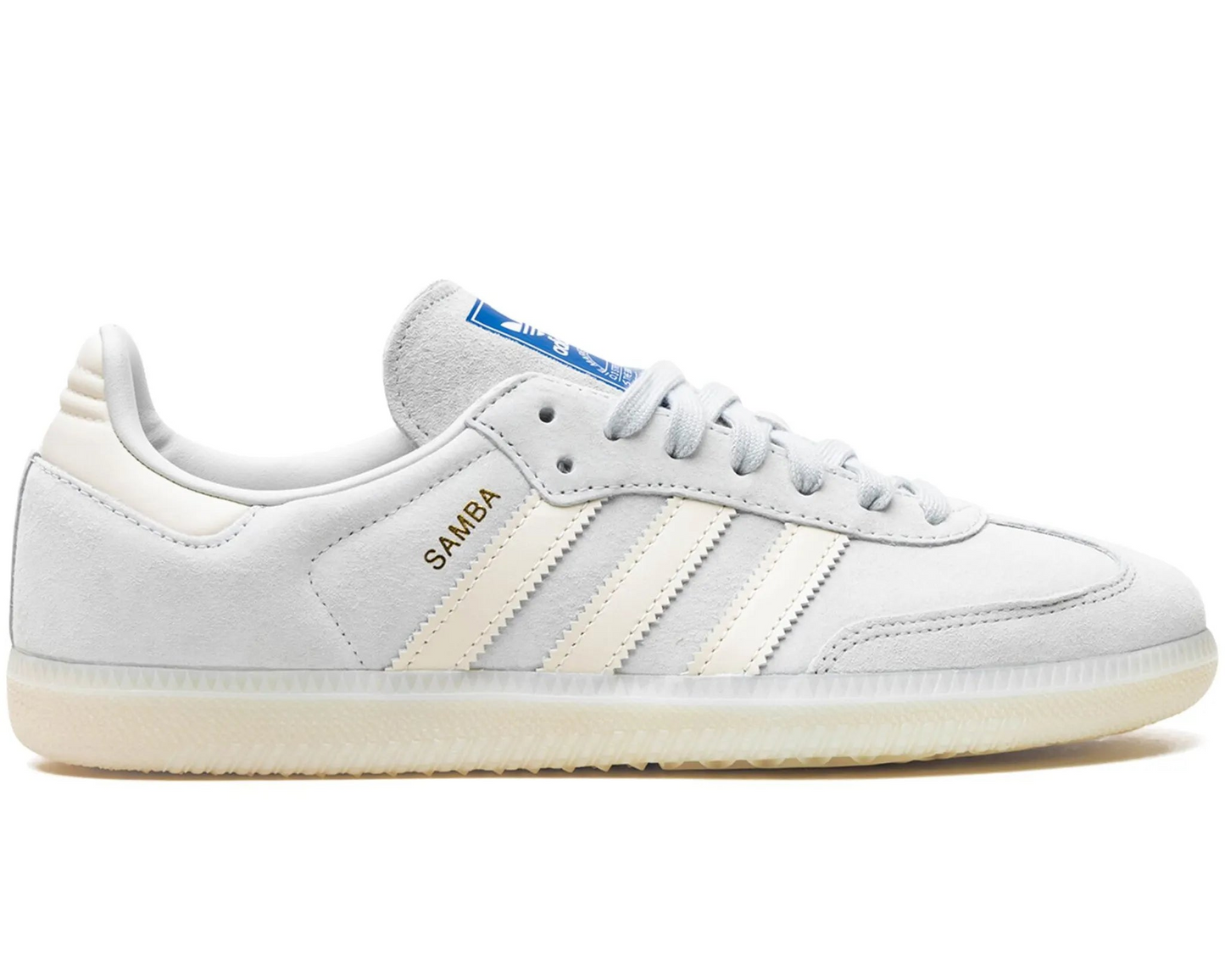 Adidas Samba OG Wonder Silver Chalk White Off White | Luxem Swiss – Minimal Elegance