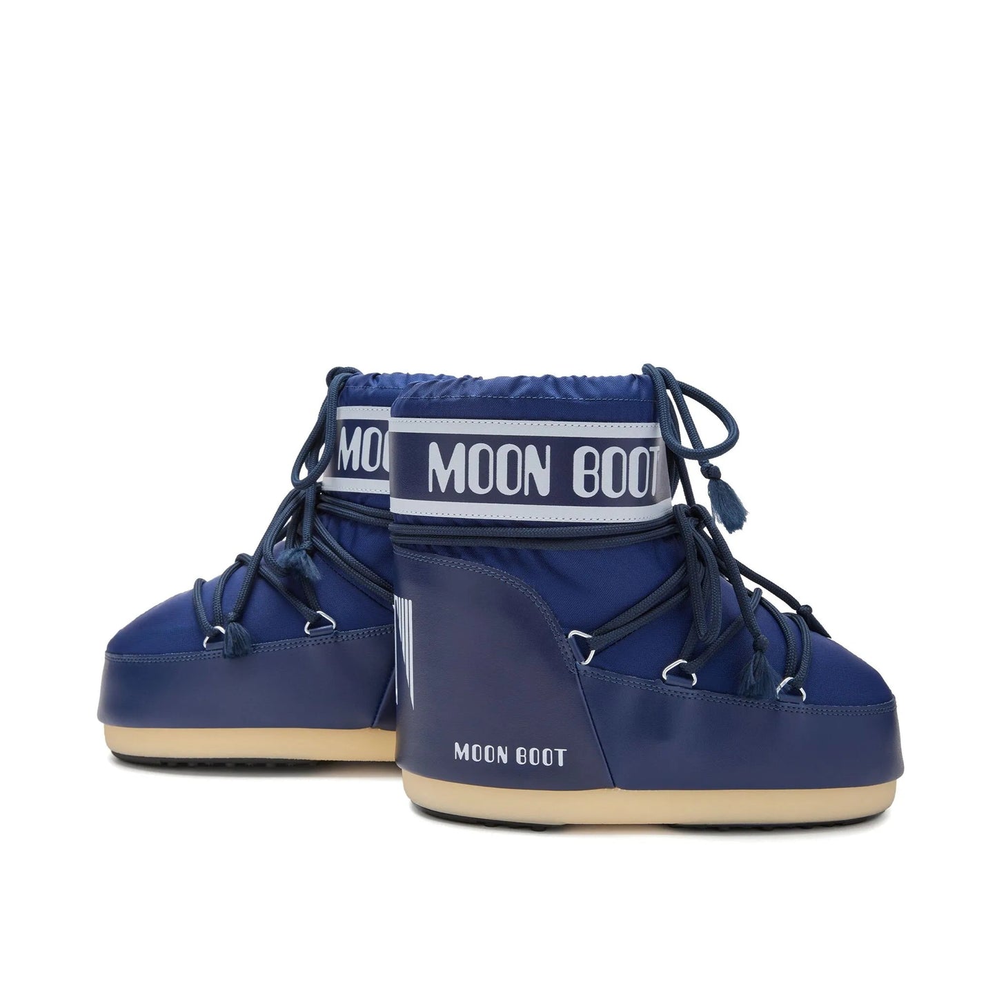 Moon Boot Icon Navy – Logo-Print Winter Boots | Luxem Swiss