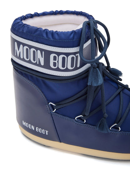 Moon Boot Icon Navy – Logo-Print Winter Boots | Luxem Swiss