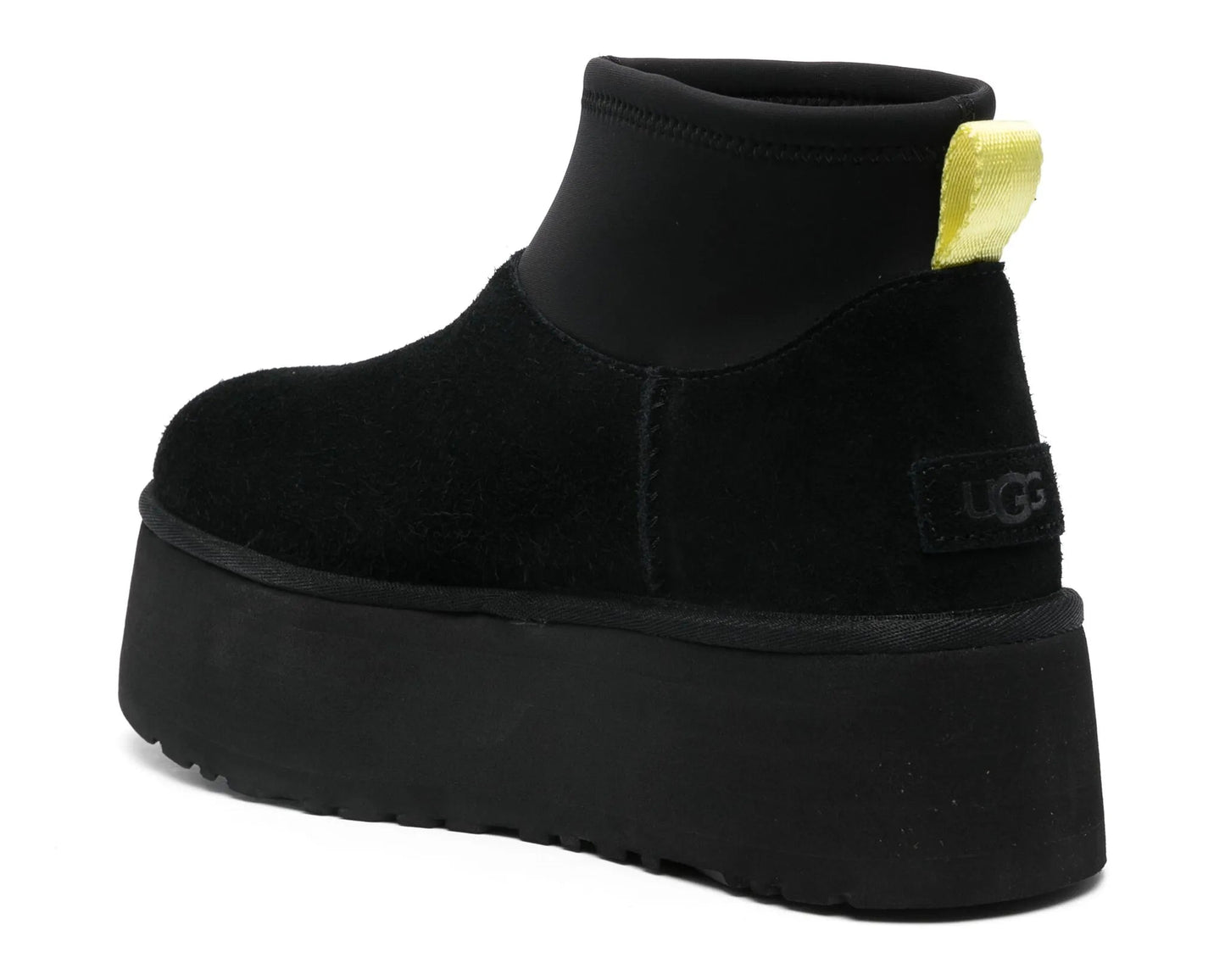 Buty UGG Classic Mini Dipper – czarne | Platforma Premium Comfort marki Luxem Swiss