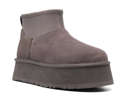 UGG Classic Mini Dipper Boots – Szare | Wyższy komfort i styl od Luxem Swiss