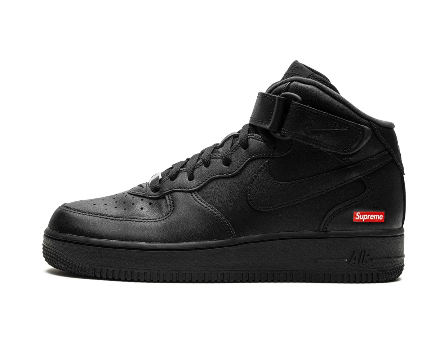 Nike Air Force 1 Mid Supreme Black – Limited Edition