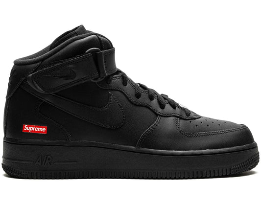 Nike Air Force 1 Mid Supreme Black – Limited Edition