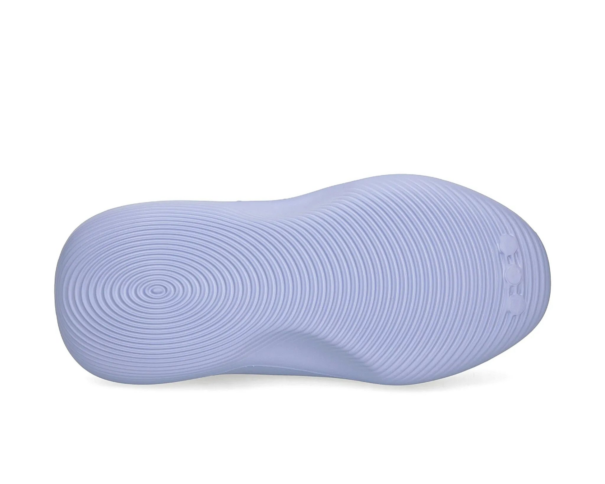 Light purple sneaker sole on a white background