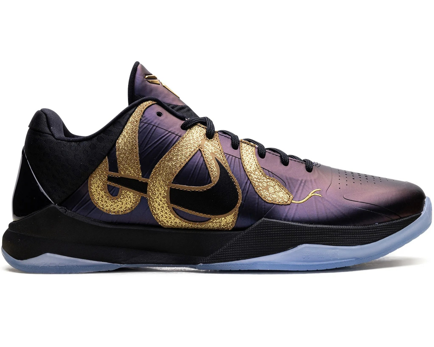 Nike Zoom Kobe 5 Protro "Eggplant - Eggplant/Black/Metallic Gold" sneakers