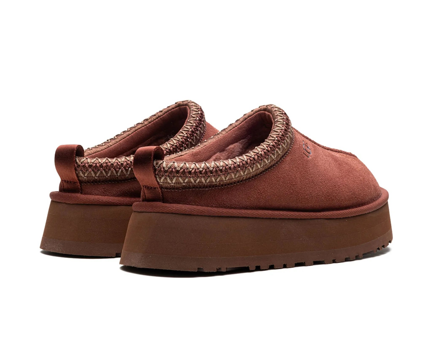Kapcie UGG Tazz – Zamsz Terakotowy | Komfort platformy sygnowanej | Luxem szwajcarski