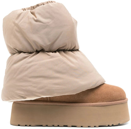 Buty UGG Mini Dipper Puffer – Kasztan | Winter Luxe Comfort marki Luxem Swiss