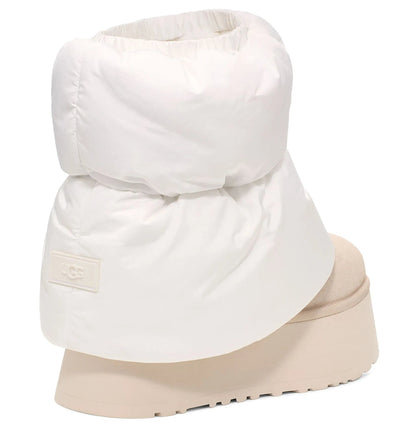 Puchowe buty UGG Mini Dipper – białe | Luksus na zimę od Luxem Swiss