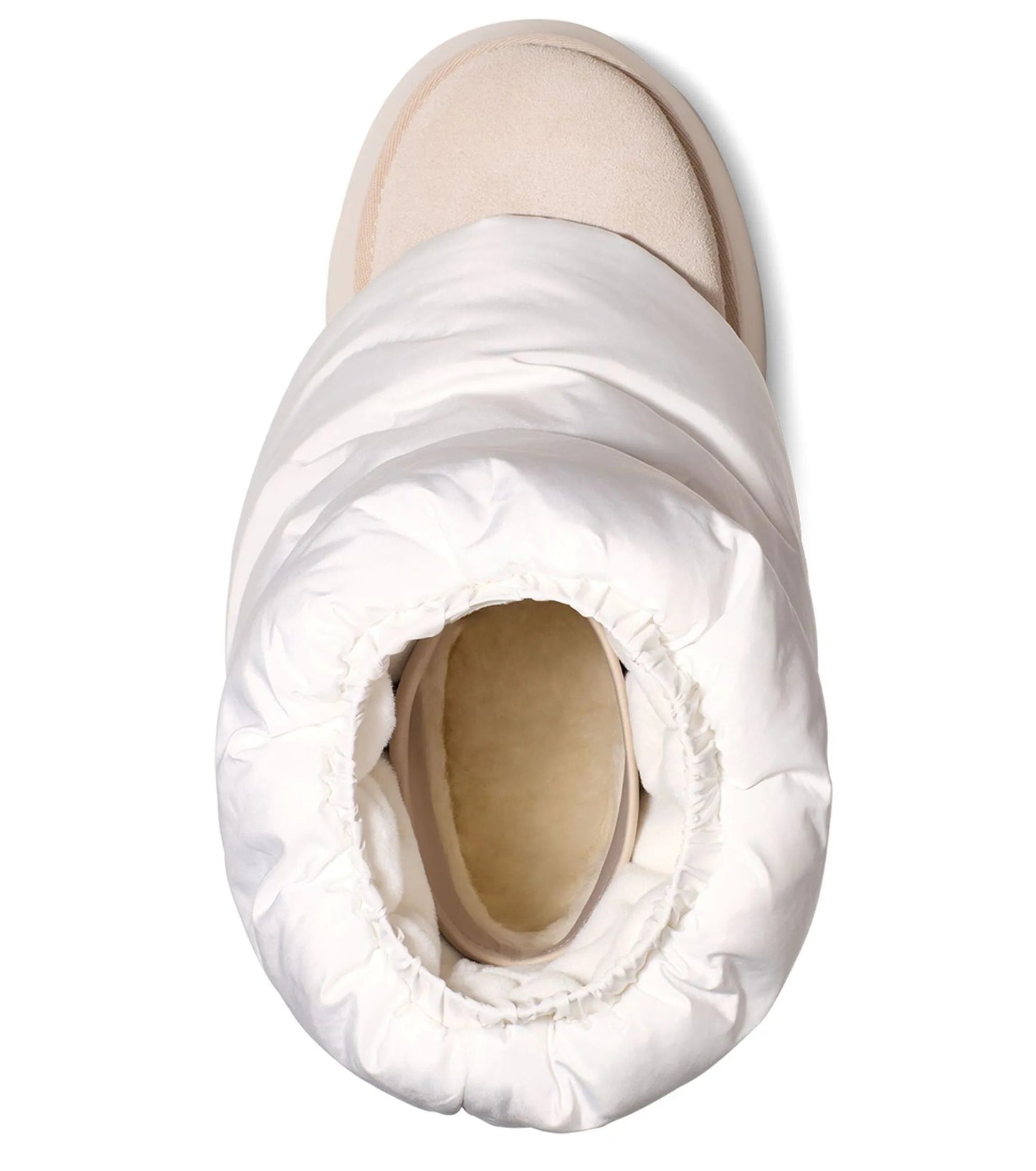 Puchowe buty UGG Mini Dipper – białe | Luksus na zimę od Luxem Swiss