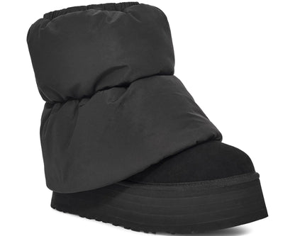 Puchowe buty UGG Mini Dipper – czarne | Luksusowy zimowy model premium od Luxem Swiss