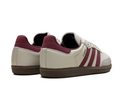 Trampki adidas Samba OG „Putty Grey Maroon”.
