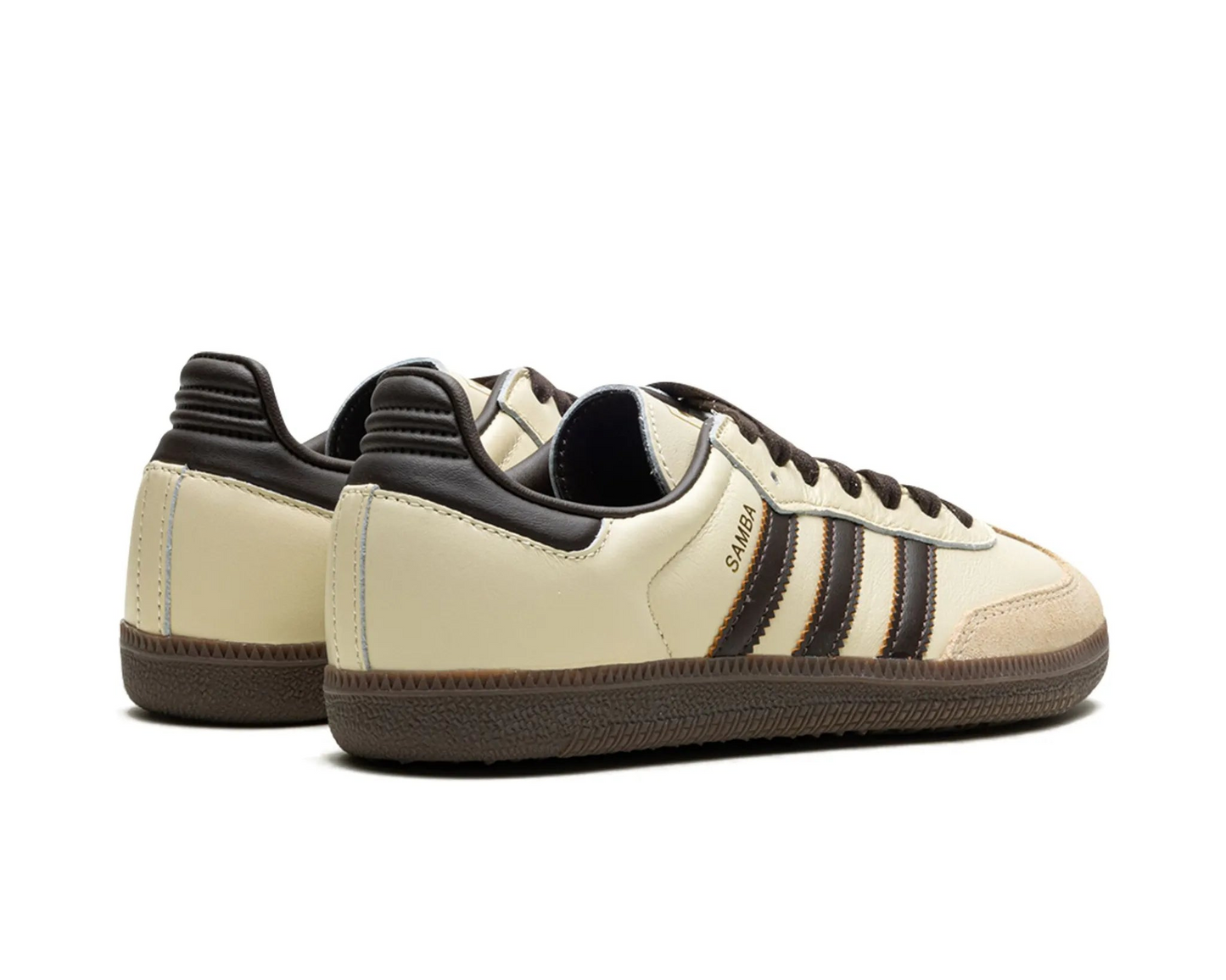 Adidas Samba OG Cream White Dark Brown | Luxem Swiss – Timeless Street Luxury