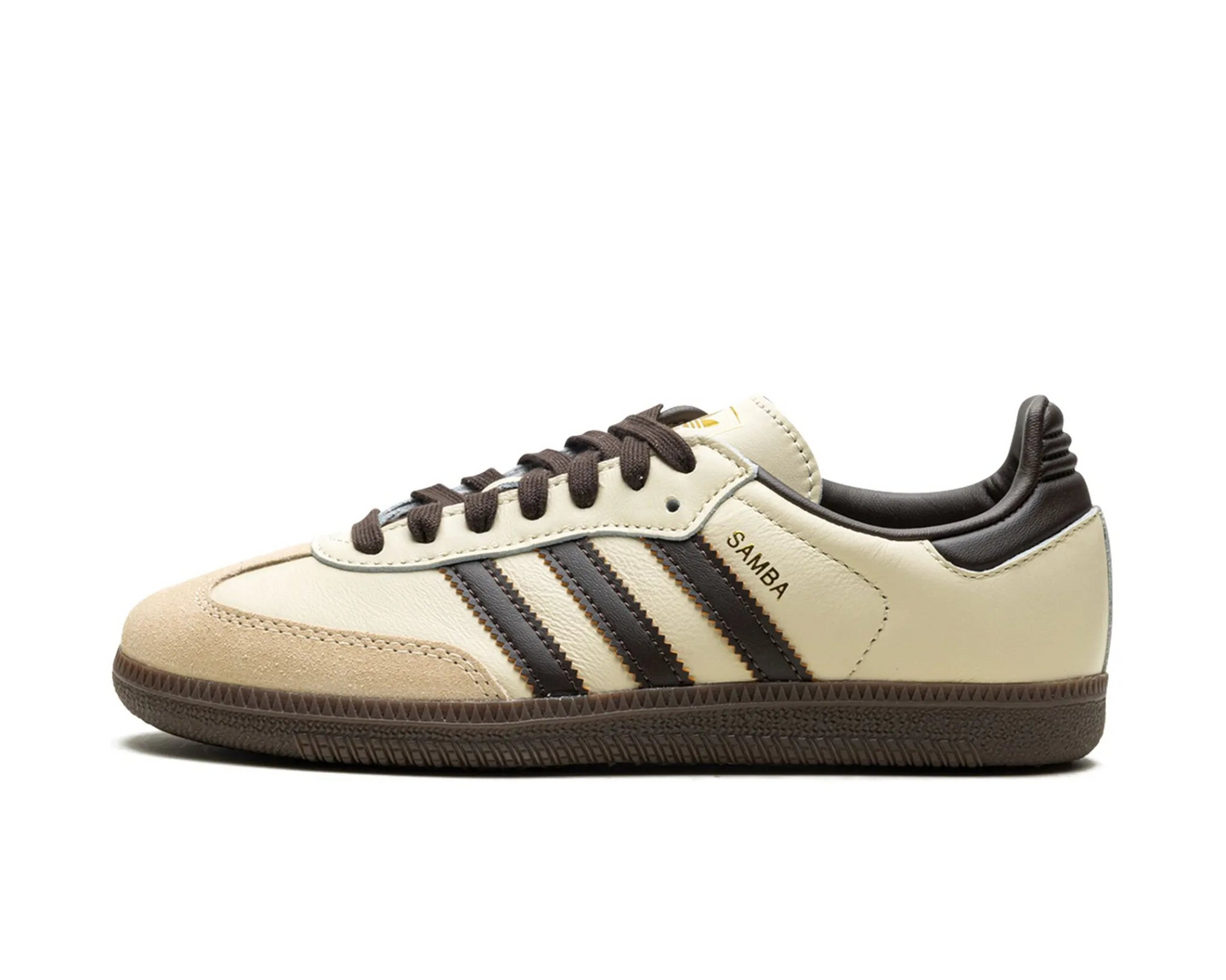 Adidas Samba OG Cream White Dark Brown | Luxem Swiss – Timeless Street Luxury