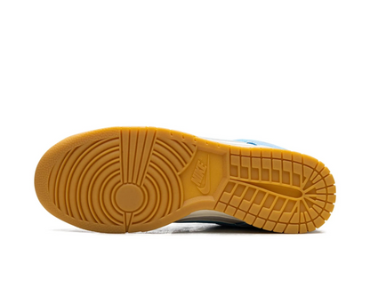 Nike Dunk Low "University Blue Gum" Sneakers – Premium Suede & Leather | Luxem Swiss