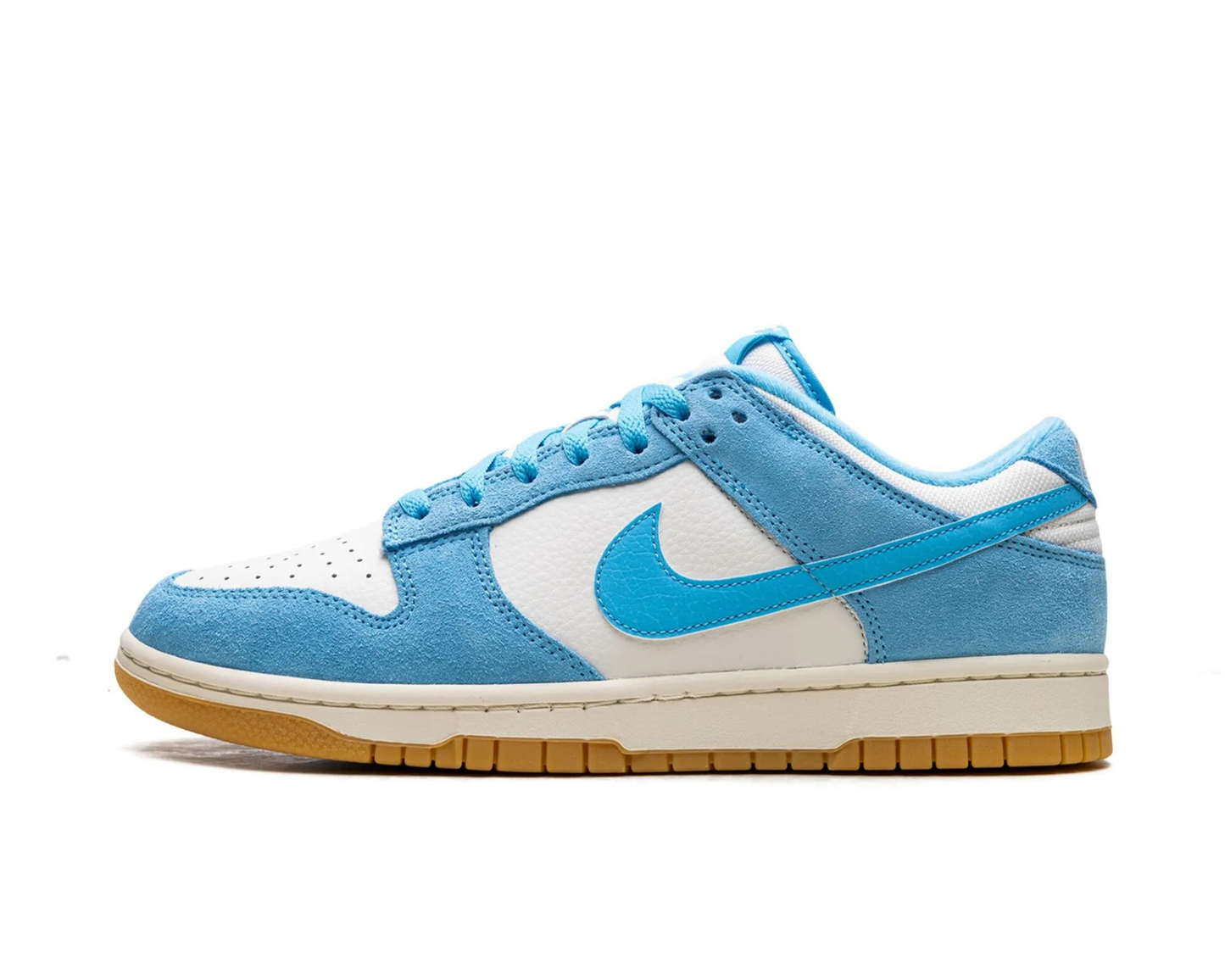 Nike Dunk Low "University Blue Gum" Sneakers – Premium Suede & Leather | Luxem Swiss