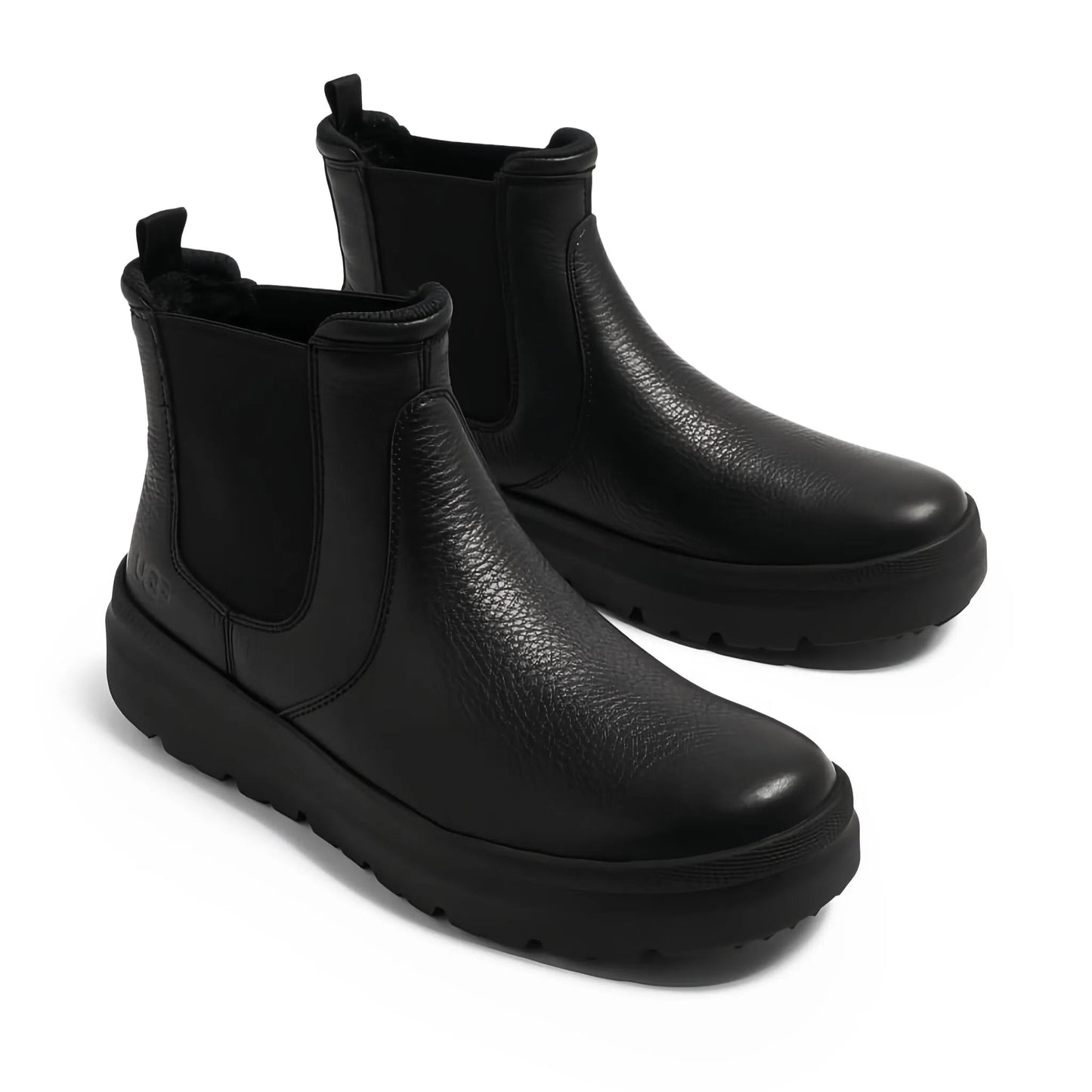 UGG Burleigh Chelsea Boots – Black Luxury Comfort | Luxem Swiss
