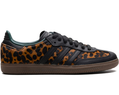adidas Samba OG "Core Black/Collegiate Green/Cream White" sneaker