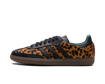 adidas Samba OG "Core Black/Collegiate Green/Cream White" sneaker