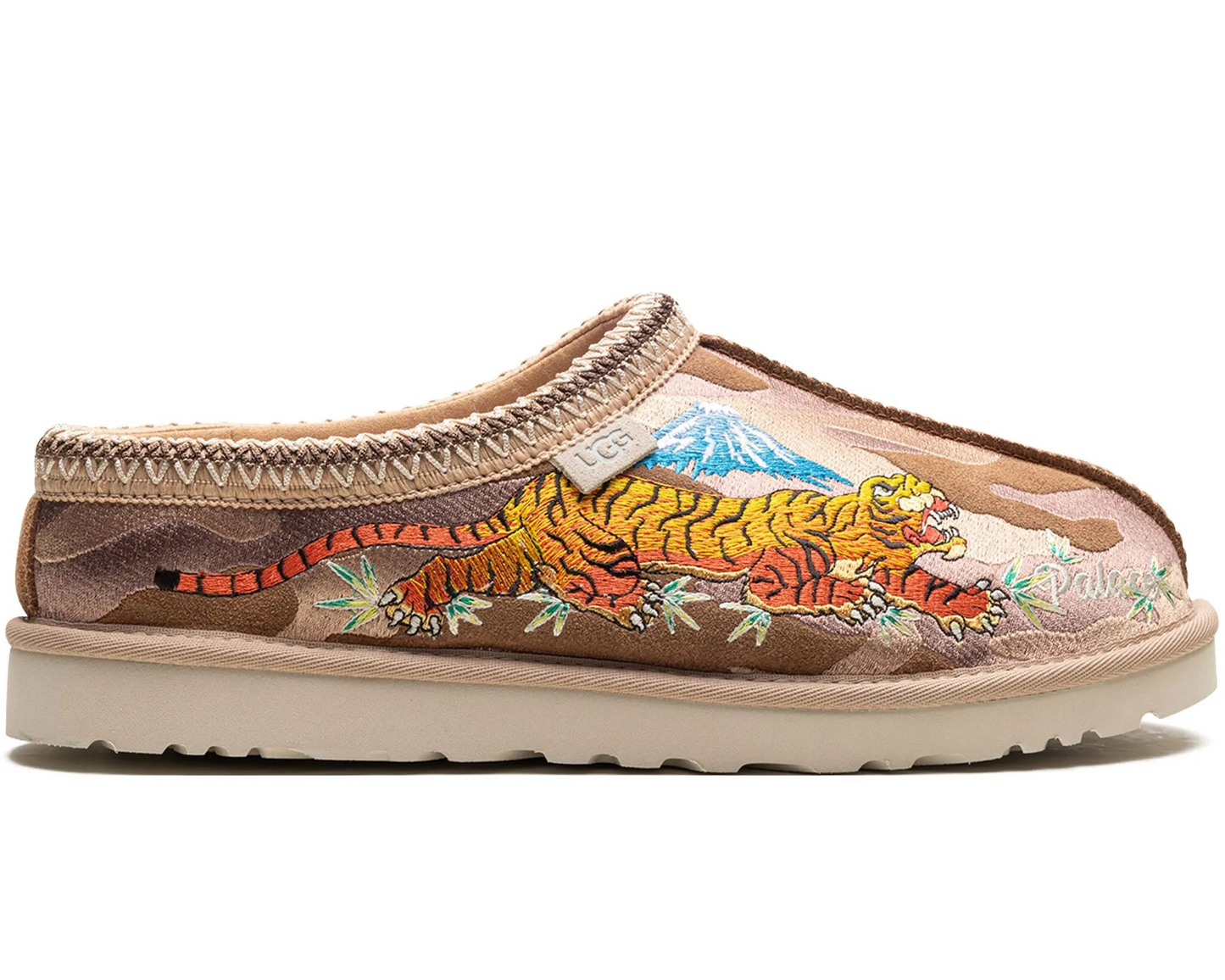 UGG Tasman Palace Slippers – Limited Edition Embroidered Tiger | Luxem Swiss