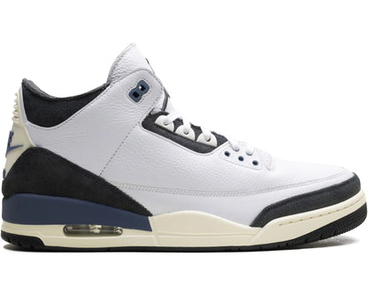 Buty sportowe Air Jordan 3 OG SP „A Ma Maniére – rozproszony niebieski/biały/muślin/antracyt”