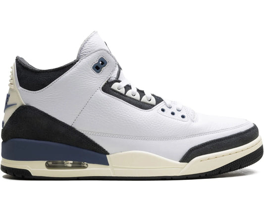 Buty sportowe Air Jordan 3 OG SP „A Ma Maniére – rozproszony niebieski/biały/muślin/antracyt”