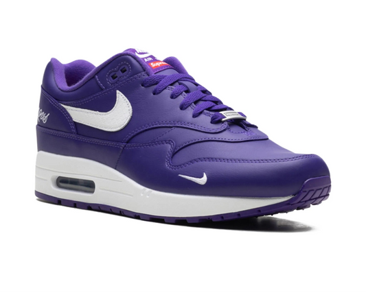 Buty sportowe Nike x Supreme Air Max 1 '87 SP "Varsity Purple/White"