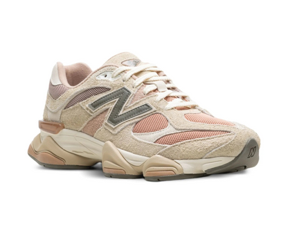New Balance 9060 Flat Taupe / Light Sparrow – Unisex Lifestyle Sneakers | Premium Suede & Sculpted