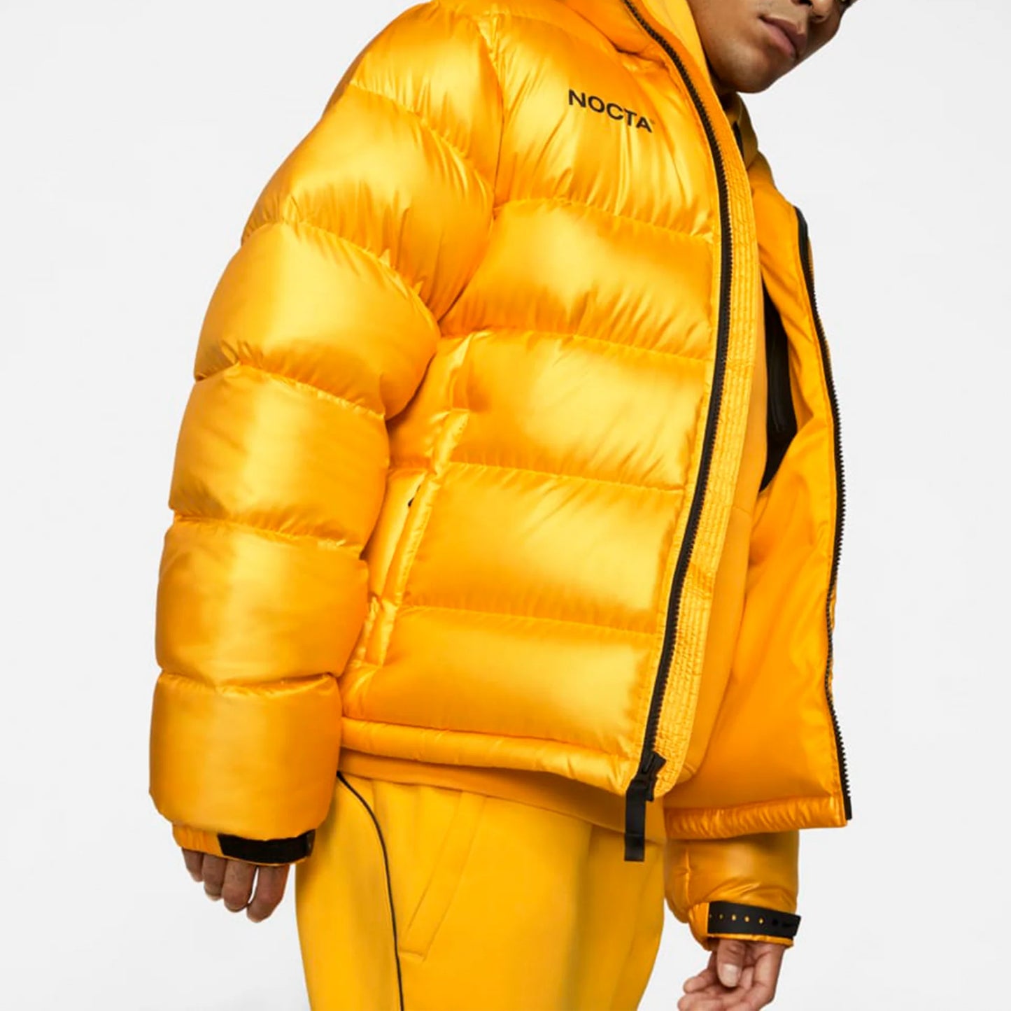 Nike x NOCTA Drake Yellow Puffer Jacket – University Gold Down Edition | Luxem Swiss
