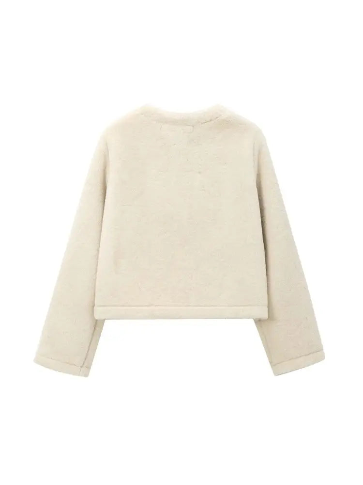 Ivory Alpine Toggle Coat