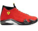Air Jordan 14 Retro „Ferrari” – zamszowe buty do koszykówki w kolorze czerwonym Varsity