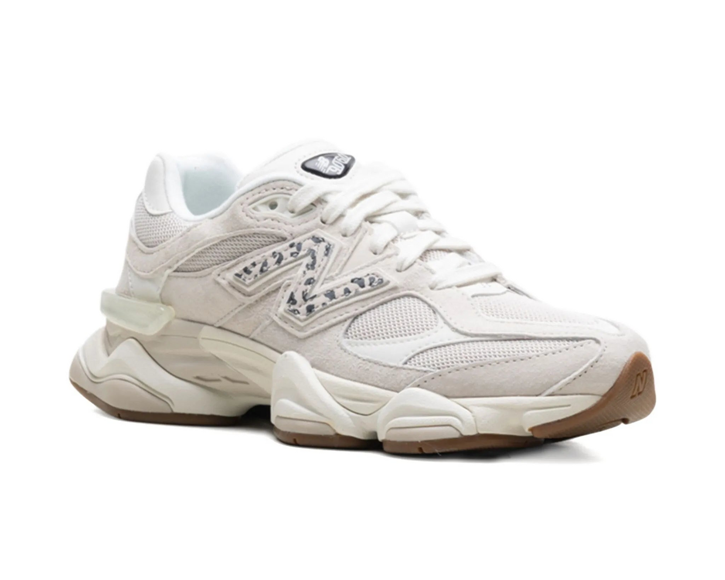 New Balance 9060 x ASOS Exclusive – Sea Salt / Leopard Print | Premium Suede Unisex Sneakers