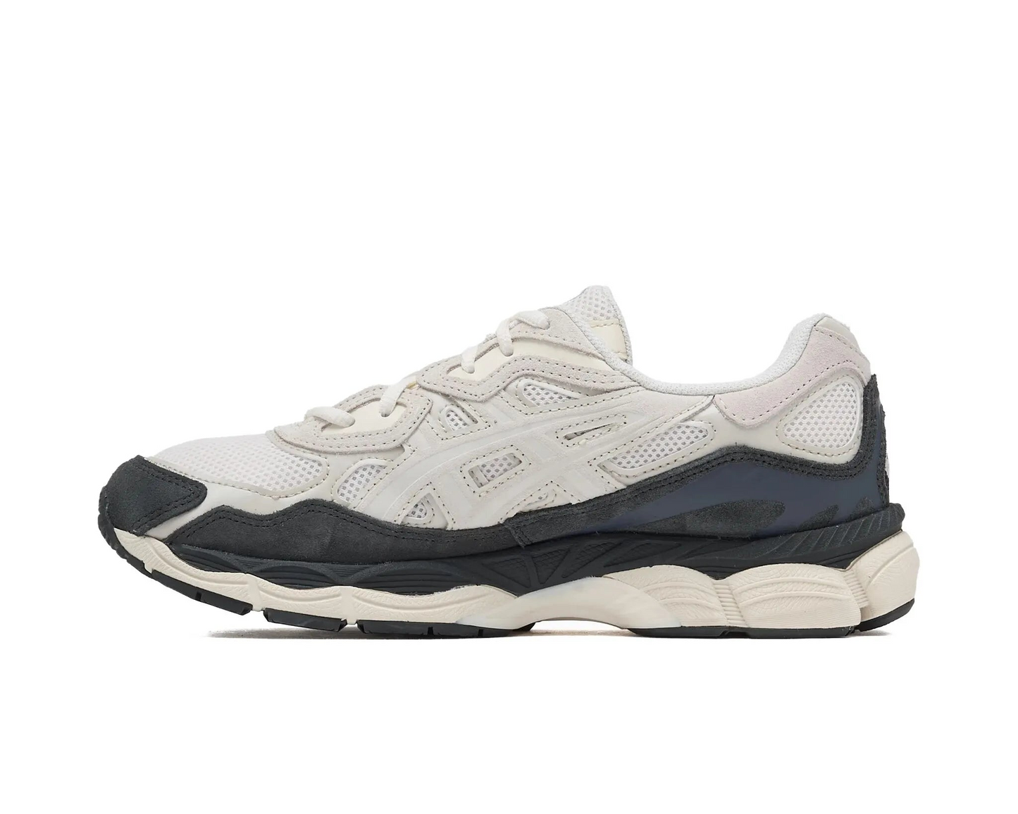 ASICS Gel-NYC White Smoke Grey | Premium Streetwear Sneakers | Luxem Swiss