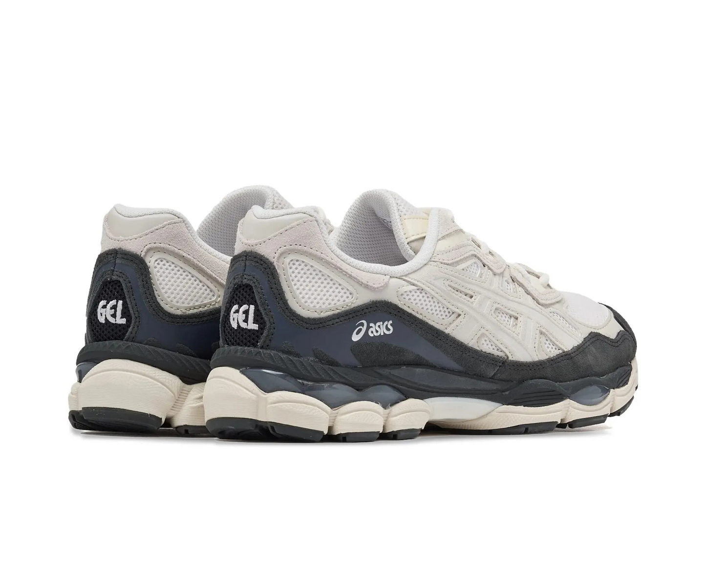 ASICS Gel-NYC White Smoke Grey | Premium Streetwear Sneakers | Luxem Swiss