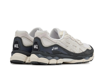 ASICS Gel-NYC White Smoke Grey | Premium Streetwear Sneakers | Luxem Swiss