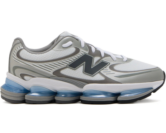 New Balance 2000 “White Grey / Blue Sole” Sneakers | Luxem Swiss