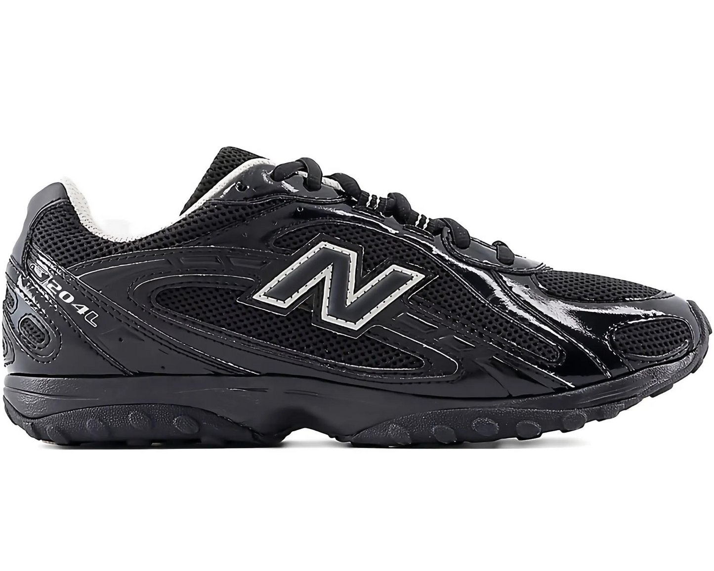 New Balance 204L Black Timberwolf – Premium All-Black Sneakers