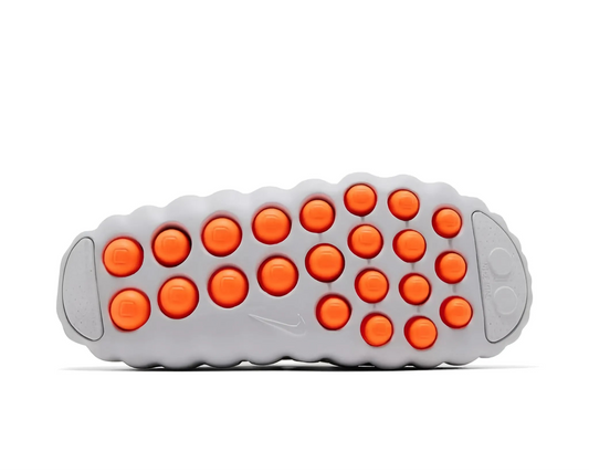 Nike Mind 001 Slides (Grey Orange) – Futuristic Nike Slides | Luxem Swiss