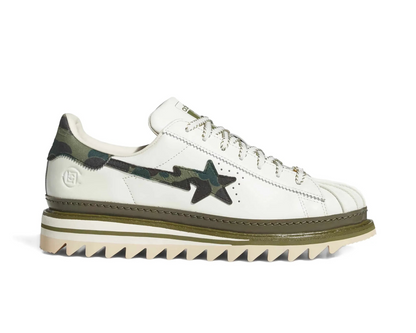 Baskets adidas x CLOT x BAPE Camo Star | Édition limitée