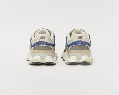 New Balance 9060 Navy – szczotkowany zamsz, skóra i siateczka | Wysokiej jakości unisexowe buty sportowe w stylu lifestylowym