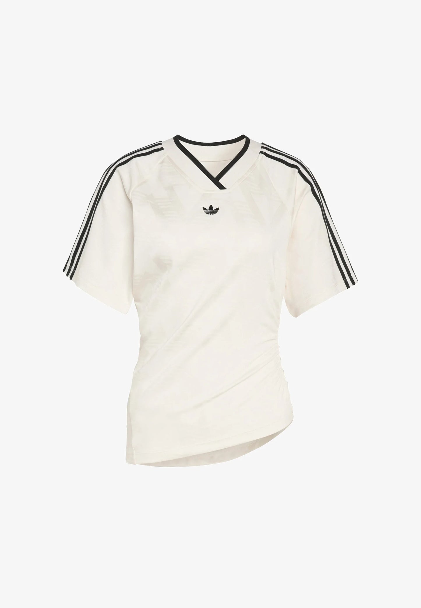 adidas Originals Rouched Football Jersey – Off White (Women’s)